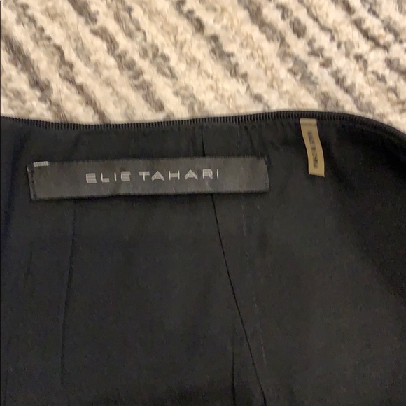 Elie Tahari silk and cotton A-Line Skirt - Picture 5 of 6